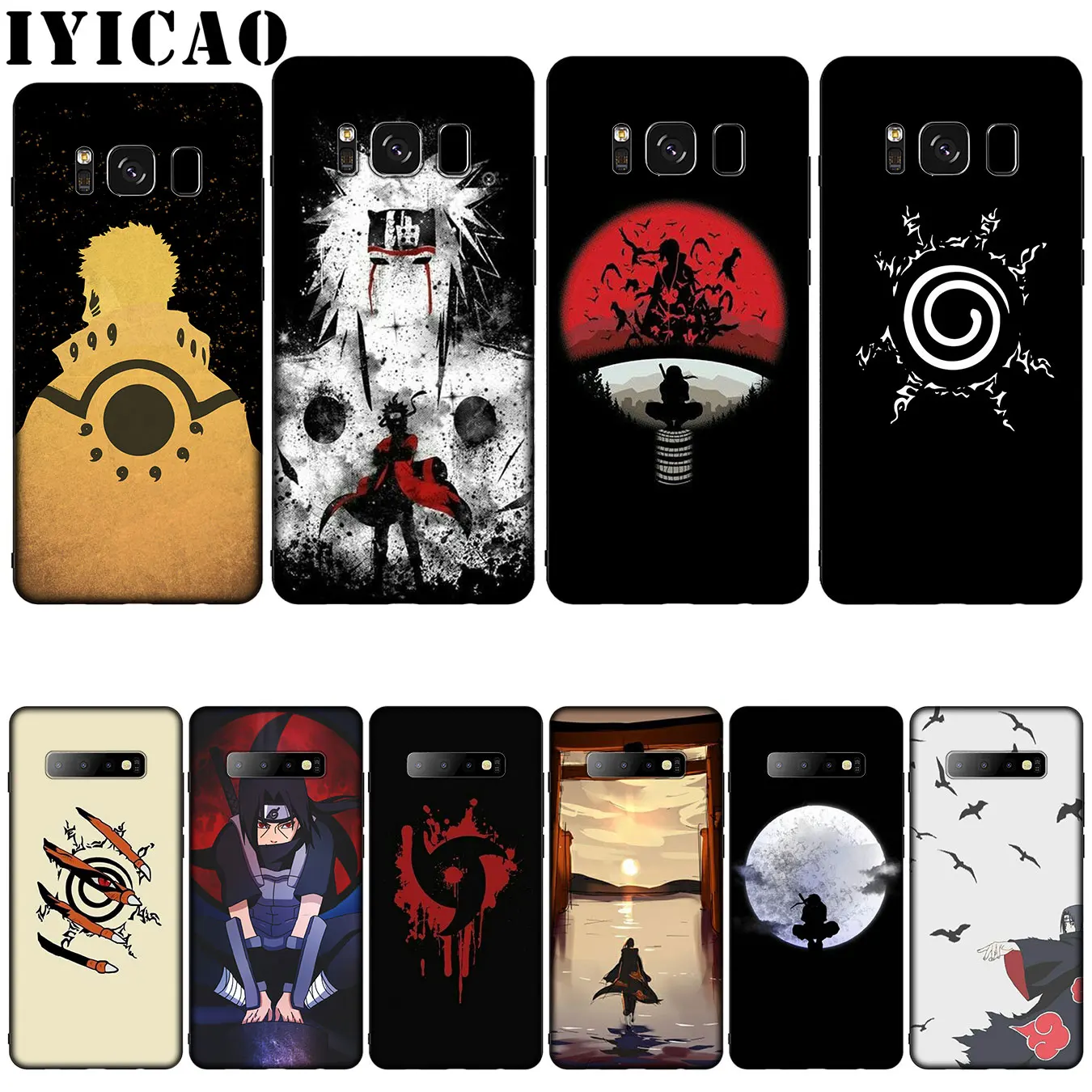 IYICAO Naruto Shippuden Uchiha Itachi Clan Novelty Silicone Soft Case for Samsung Galaxy S10 S9 S8 Plus S6 S7 Edge S10e E Cover
IYICAO Naruto Shippuden Uchiha Itachi Clan Novelty Silicone Soft Case for Samsung Galaxy S10 S9 S8 Plus S6 S7 Edge S10e E Cover