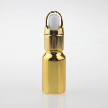 10ml glass bottle dropper round shape gold and silver glass bottle with glass pipette
10ml glass bottle dropper round shape gold and silver glass bottle with glass pipette