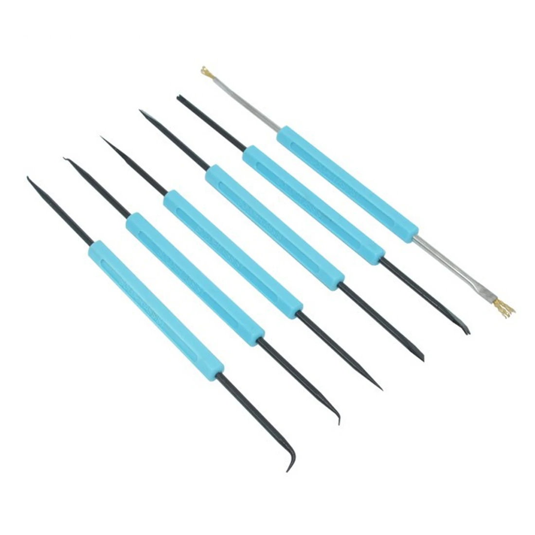 6pcs Professional Steel Solder Assist Repair Tool Set Electronic Components Welding Grinding Cleaning Repairing Tools
6pcs Professional Steel Solder Assist Repair Tool Set Electronic Components Welding Grinding Cleaning Repairing Tools