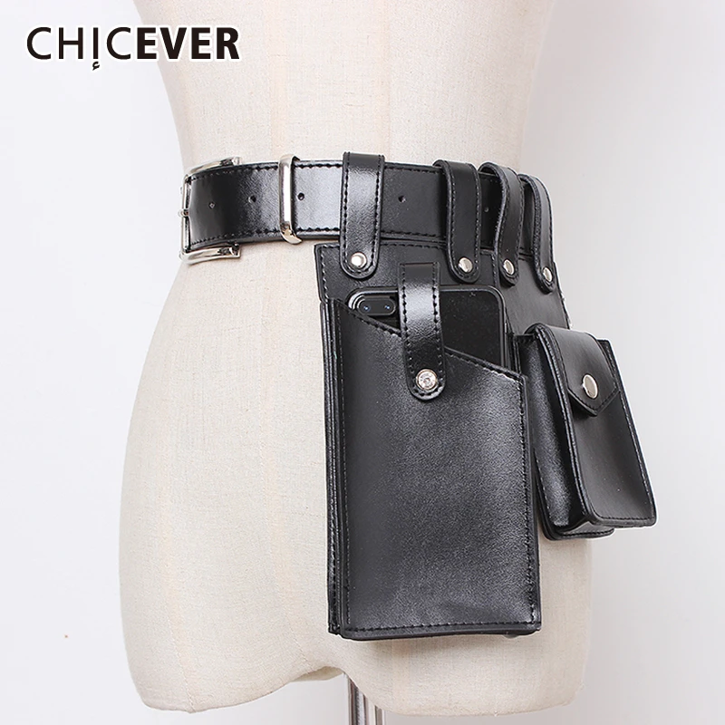 CHICEVER Vintage Dresses Accessories Fashion New Tide 2019 Summer High Waist Bag PU Leather Belts For Women
CHICEVER Vintage Dresses Accessories Fashion New Tide 2019 Summer High Waist Bag PU Leather Belts For Women