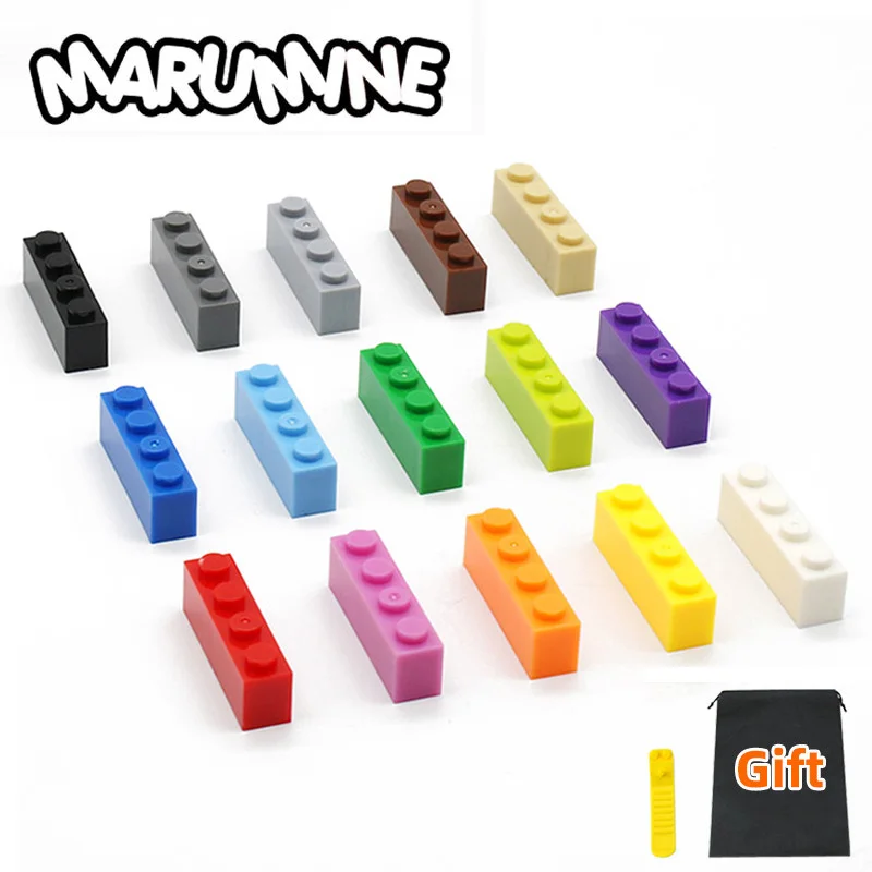 Marumine 100PCS/Lot 1X4 Dots City Bricks Designer MOC Building Blocks DIY Educational Toys for Children
Marumine 100PCS/Lot 1X4 Dots City Bricks Designer MOC Building Blocks DIY Educational Toys for Children