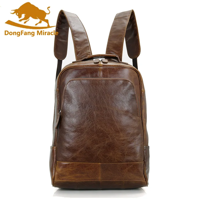 DongFang Miracle Men Genuine Leather Backpack Unisex Daypack Vintage School Bags for Girls Boys 14 inch Vintage Tote Bag
DongFang Miracle Men Genuine Leather Backpack Unisex Daypack Vintage School Bags for Girls Boys 14 inch Vintage Tote Bag
