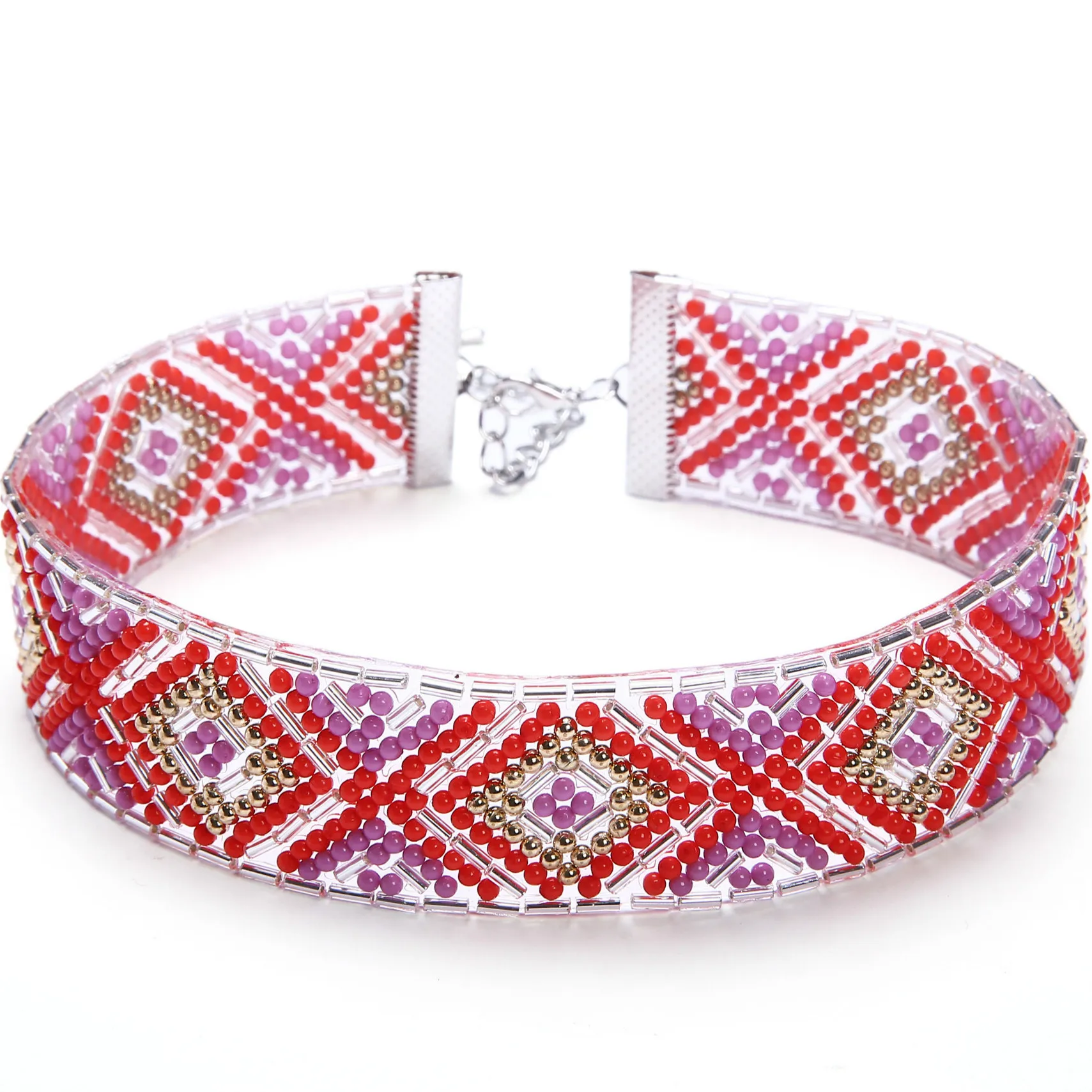 New European Ethnic Simple Creative Short Wide Choker Necklaces Bohemian Boho Geometric Beads Strand Necklace Women Torques Lady
New European Ethnic Simple Creative Short Wide Choker Necklaces Bohemian Boho Geometric Beads Strand Necklace Women Torques Lady
