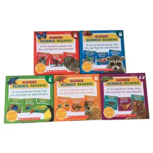 New Arrival 5box English Scholastic Guided Science Readers ACDEF Let students learn a variety of interesting animal knowledge
New Arrival 5box English Scholastic Guided Science Readers ACDEF Let students learn a variety of interesting animal knowledge