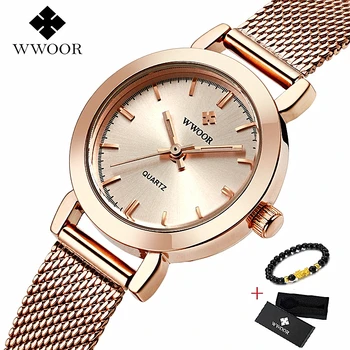 WWOOR Ladies Wrist Watches for Women Ultra Thin Quartz Watch Fashion Casual Hours Bracelet Watches reloj mujer acero inoxidable
WWOOR Ladies Wrist Watches for Women Ultra Thin Quartz Watch Fashion Casual Hours Bracelet Watches reloj mujer acero inoxidable