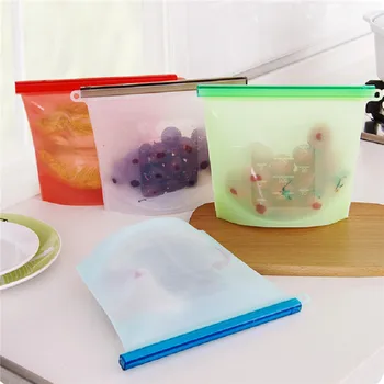 Saim Reusable Silicone Food Storage Bag 4pcs Kitchen Food Freezer Storage Bags Set Freezer Airtight Snack Bags Storage Container
Saim Reusable Silicone Food Storage Bag 4pcs Kitchen Food Freezer Storage Bags Set Freezer Airtight Snack Bags Storage Container