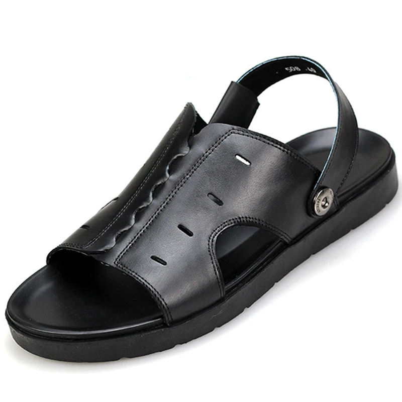 2019 New Men's Summer Genuine Leather Shoes Non-slip Men's Layer Beach Sandals Elastic Band Men Anti-skid Comfortable Shoes M508
2019 New Men's Summer Genuine Leather Shoes Non-slip Men's Layer Beach Sandals Elastic Band Men Anti-skid Comfortable Shoes M508