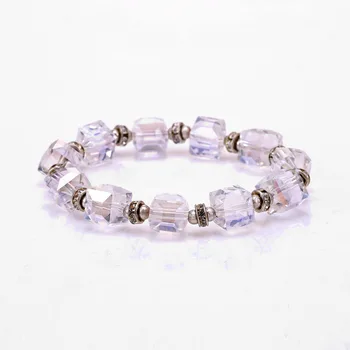 10pcs ice cube crystal beads bracelets dress accessories Korean Fashion New Colorful Crystal Charming Bangle For Valentine's Day
10pcs ice cube crystal beads bracelets dress accessories Korean Fashion New Colorful Crystal Charming Bangle For Valentine's Day