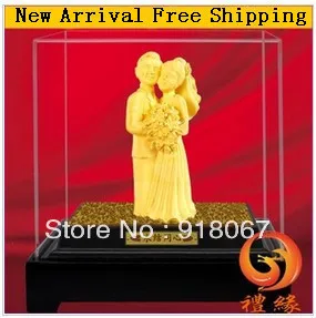 YZ-F3013 24K gold plated Fashion Boutique Bride & Groom cute figurine best souvenir for Wedding gift & home decoration
YZ-F3013 24K gold plated Fashion Boutique Bride & Groom cute figurine best souvenir for Wedding gift & home decoration