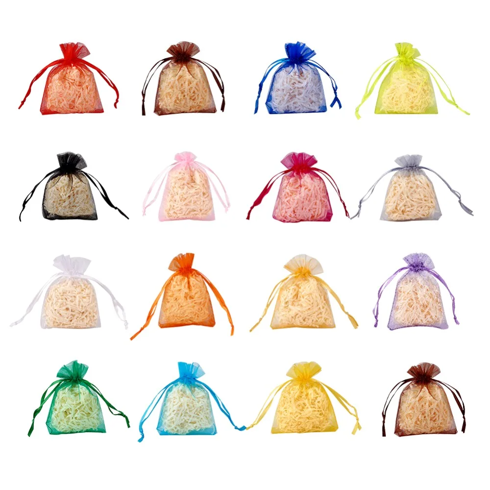 100pcs 7x9CM Rectangle Organza Bags Jewelry Packaging Bags Wedding Party Decoration Drawable Bags Gift Pouches Mixed Color
100pcs 7x9CM Rectangle Organza Bags Jewelry Packaging Bags Wedding Party Decoration Drawable Bags Gift Pouches Mixed Color