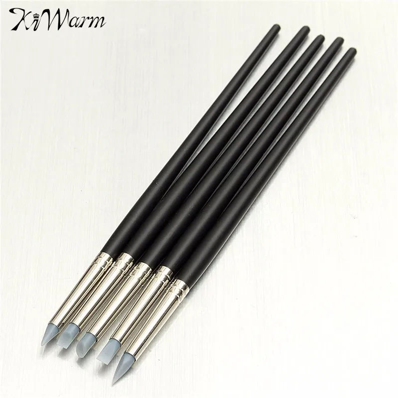 KiWarm 5pcs/set Silicone Clay Shapers Sculpting Modelling Mark Pens Flexible Wipe Out Tools Set Clay Sculpting Modelling Tool
KiWarm 5pcs/set Silicone Clay Shapers Sculpting Modelling Mark Pens Flexible Wipe Out Tools Set Clay Sculpting Modelling Tool
