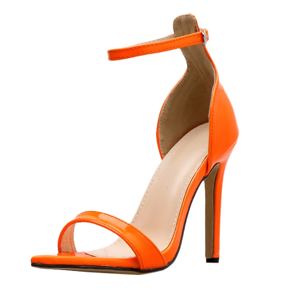 Sexy Womens Fashion Heel Pump Stilettos Pointed Toe Strap Buckle High Heel Shoes Peep Toe Solid Color Comfortable Sandals Apr 22
Sexy Womens Fashion Heel Pump Stilettos Pointed Toe Strap Buckle High Heel Shoes Peep Toe Solid Color Comfortable Sandals Apr 22