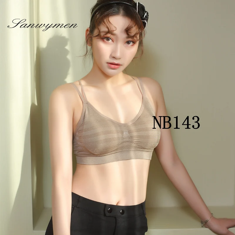 Sexy invisible stripes Neck Crochet Vest Casual Bralette Strapless Bandeau Bustier Crop Tops Steampunk NB143
Sexy invisible stripes Neck Crochet Vest Casual Bralette Strapless Bandeau Bustier Crop Tops Steampunk NB143