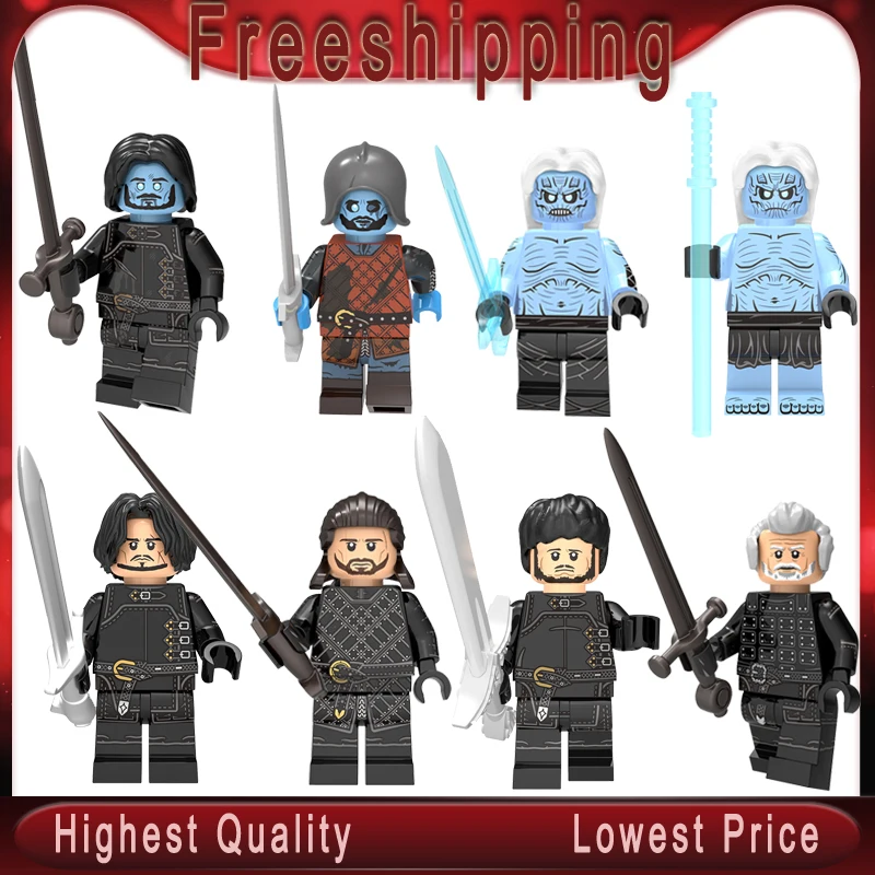 Legoing Game of Thrones MiniFiGUreD Jon Snow White Walke Wights Benjen Stark Samwell Tarly Ice and Fire Building blocks KT1024
Legoing Game of Thrones MiniFiGUreD Jon Snow White Walke Wights Benjen Stark Samwell Tarly Ice and Fire Building blocks KT1024