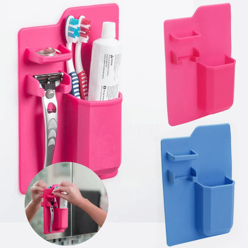 Silicone Bathroom Organizer Mighty Paste Toothbrush Holder Silicone Toothbrush Holder for Bathroom Shower
Silicone Bathroom Organizer Mighty Paste Toothbrush Holder Silicone Toothbrush Holder for Bathroom Shower