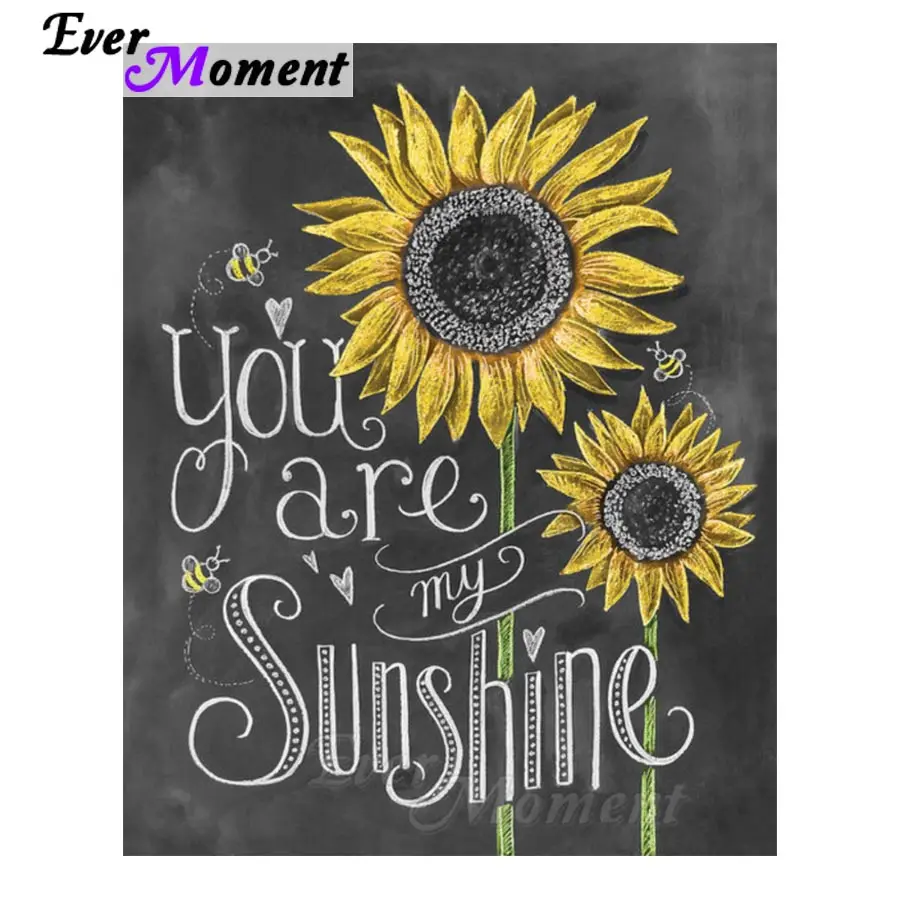 Ever Moment Diamond Painting Blackboard Sunflower Sunshine Full Square Resin Diamond Embroidery Picture Mosaic 5D DIY S2F512
Ever Moment Diamond Painting Blackboard Sunflower Sunshine Full Square Resin Diamond Embroidery Picture Mosaic 5D DIY S2F512