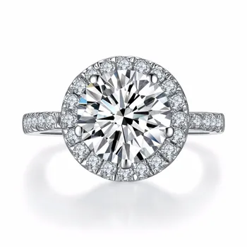 Romantic 3Ct Round Cut Diamonds Promise Ring 925 Sterling Silver Ring White Gold Color Engagement Ring
Romantic 3Ct Round Cut Diamonds Promise Ring 925 Sterling Silver Ring White Gold Color Engagement Ring