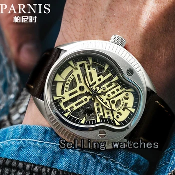 40mm Men Watches Luxury Brand PARNIS MIYOTA Genuine Leather Strap Light luxury Automatic WristWatches
40mm Men Watches Luxury Brand PARNIS MIYOTA Genuine Leather Strap Light luxury Automatic WristWatches