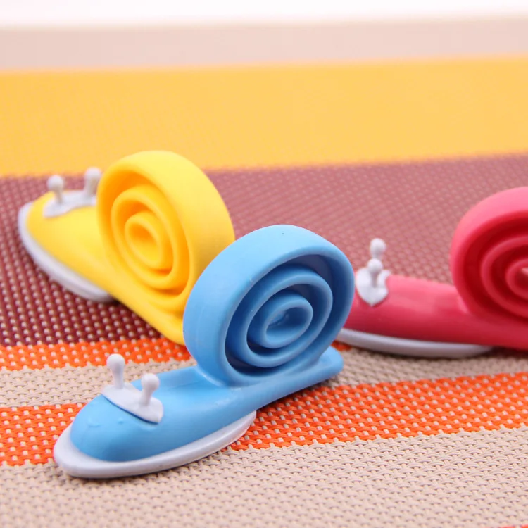 Image 3 Pieces Lot Snail Child Baby Safety Gate Card Door Stopper 360 Rotatable Sticky Baby Security Doors Product Gate Resistance