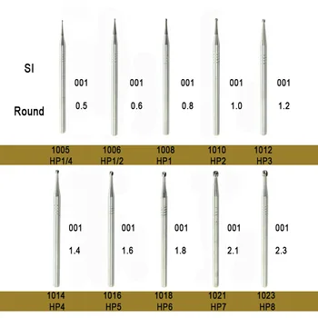 10pcs/lot Shape Round Tungten Carbide Burs HP low speed dental burs with Diamond 2.3mm
10pcs/lot Shape Round Tungten Carbide Burs HP low speed dental burs with Diamond 2.3mm
