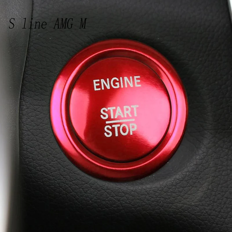 Car Styling ENGINE START STOP switch off Buttons Cover Sticker Trim for Mercedes Benz C Class W205 GLC X253 Interior Accessories
Car Styling ENGINE START STOP switch off Buttons Cover Sticker Trim for Mercedes Benz C Class W205 GLC X253 Interior Accessories