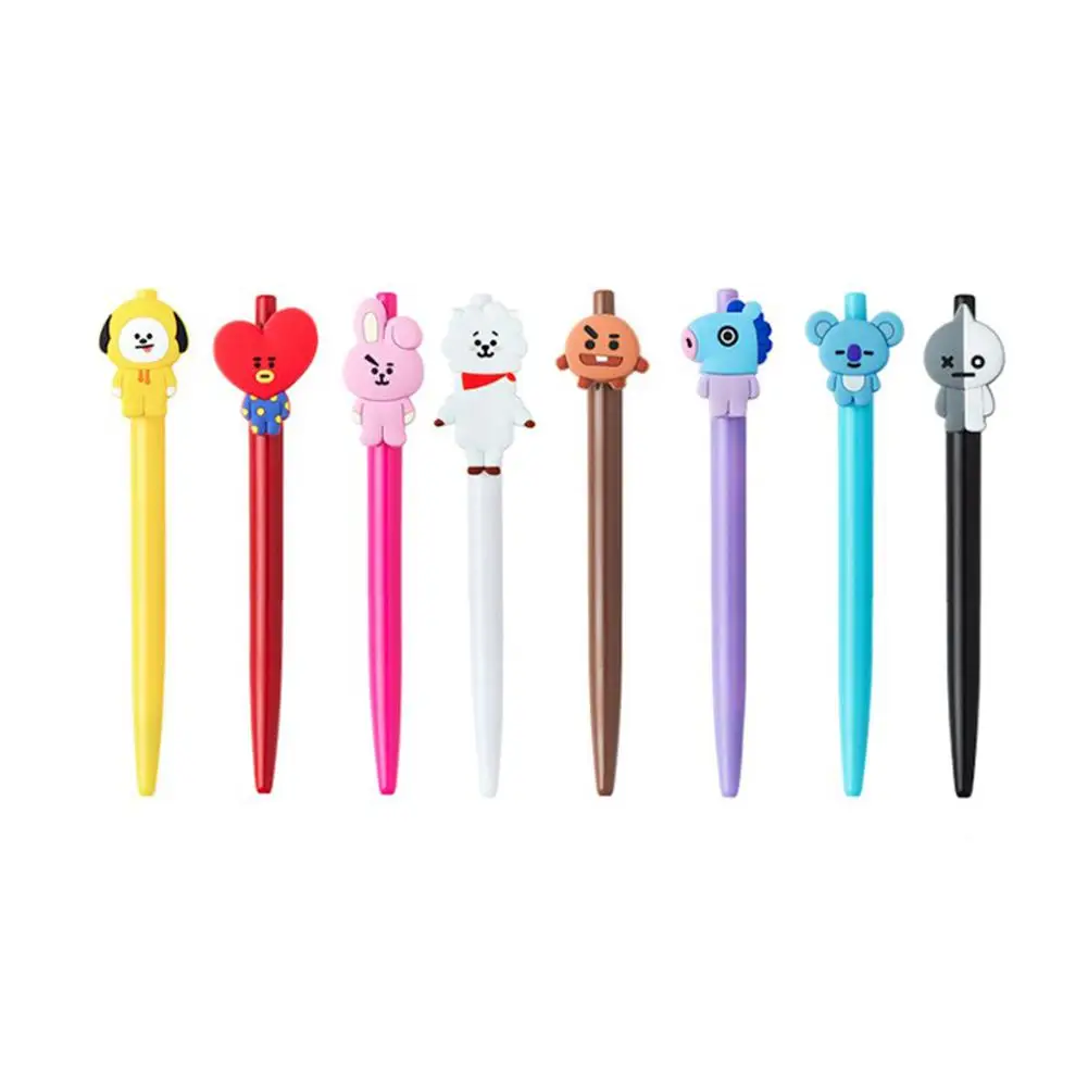 None Pen 8 Style Bangtang Boys Marker Pencil Shooky Tata Chimmy Rj Cooky Painting Tools Kawaii Stationery Pen r25
None Pen 8 Style Bangtang Boys Marker Pencil Shooky Tata Chimmy Rj Cooky Painting Tools Kawaii Stationery Pen r25