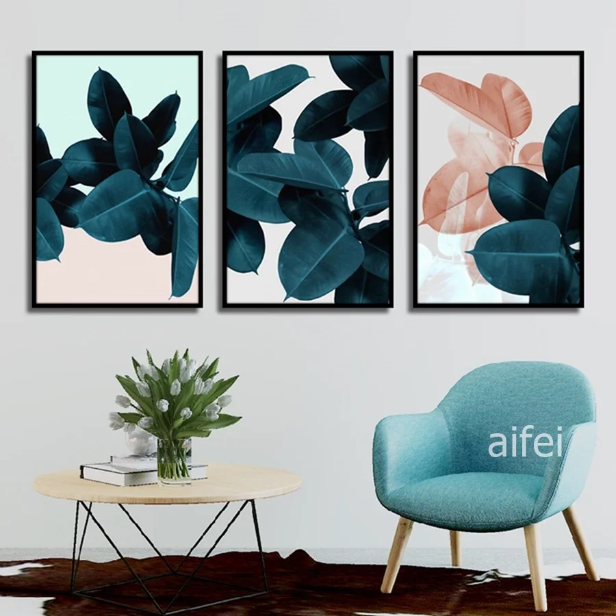 Nordic Decoration Home Poster Minimalist Green Leaf Canvas Painting Modular Plant Scenery Wall Pictures For Living Room No Frame
Nordic Decoration Home Poster Minimalist Green Leaf Canvas Painting Modular Plant Scenery Wall Pictures For Living Room No Frame