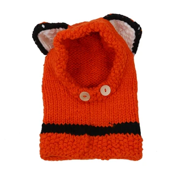 Toddler Girls Boys Baby Winter Beanie Warm Hat Hooded Scarf Earflap Knitted Cap (Color: Orange)
Toddler Girls Boys Baby Winter Beanie Warm Hat Hooded Scarf Earflap Knitted Cap (Color: Orange)