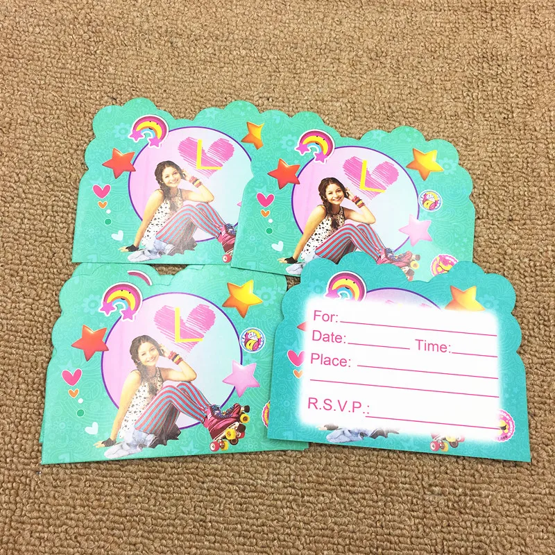 10PCS SOY LUNA INVITATIONS BABY SHOWER PARTY DECORATION SOY LUNA PARTY SUPPLIES SOY LUNA INVITATIONS CARDS
10PCS SOY LUNA INVITATIONS BABY SHOWER PARTY DECORATION SOY LUNA PARTY SUPPLIES SOY LUNA INVITATIONS CARDS