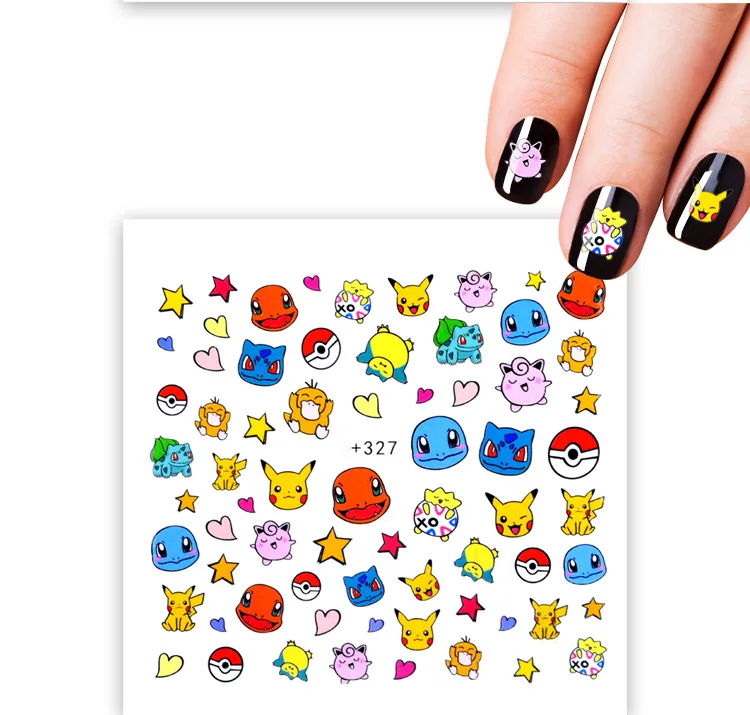 1pcs Pokemon Cartoon Nail Sticker Fruit Water Decals Transfer Colorful Slider Tips Nail Art Watermelon Decor As121
1pcs Pokemon Cartoon Nail Sticker Fruit Water Decals Transfer Colorful Slider Tips Nail Art Watermelon Decor As121
