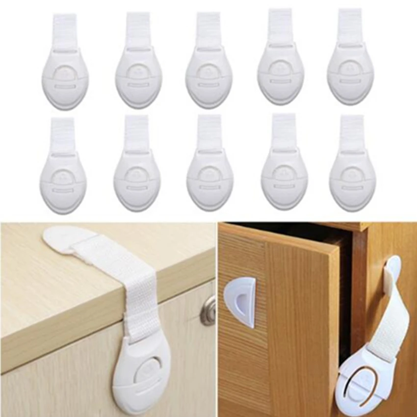 4Pcs/Lot Kids Safety Locks Cabinet Door Drawers Refrigerator Locks Children Safety Protection Plastic Security Locks Straps
4Pcs/Lot Kids Safety Locks Cabinet Door Drawers Refrigerator Locks Children Safety Protection Plastic Security Locks Straps