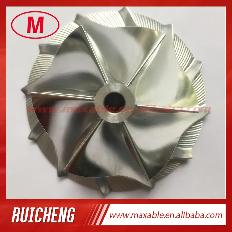 RHF4H 43.50/60.00mm 6+6 blades high performance turbocharger billet/milling/aluminum 2618 compressor wheel
RHF4H 43.50/60.00mm 6+6 blades high performance turbocharger billet/milling/aluminum 2618 compressor wheel