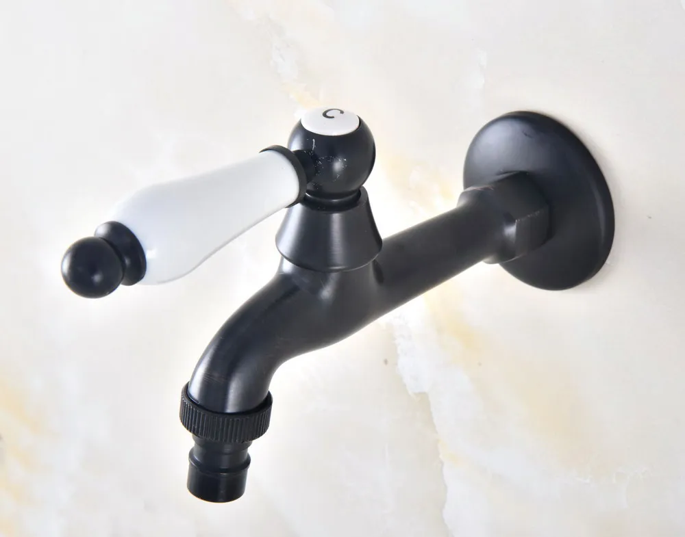 Black Oil Rubbed Brass Single Ceramic Handle Bathroom Washing Machine Faucet /Garden Water Tap / Laundry Sink Water Taps mav337
Black Oil Rubbed Brass Single Ceramic Handle Bathroom Washing Machine Faucet /Garden Water Tap / Laundry Sink Water Taps mav337