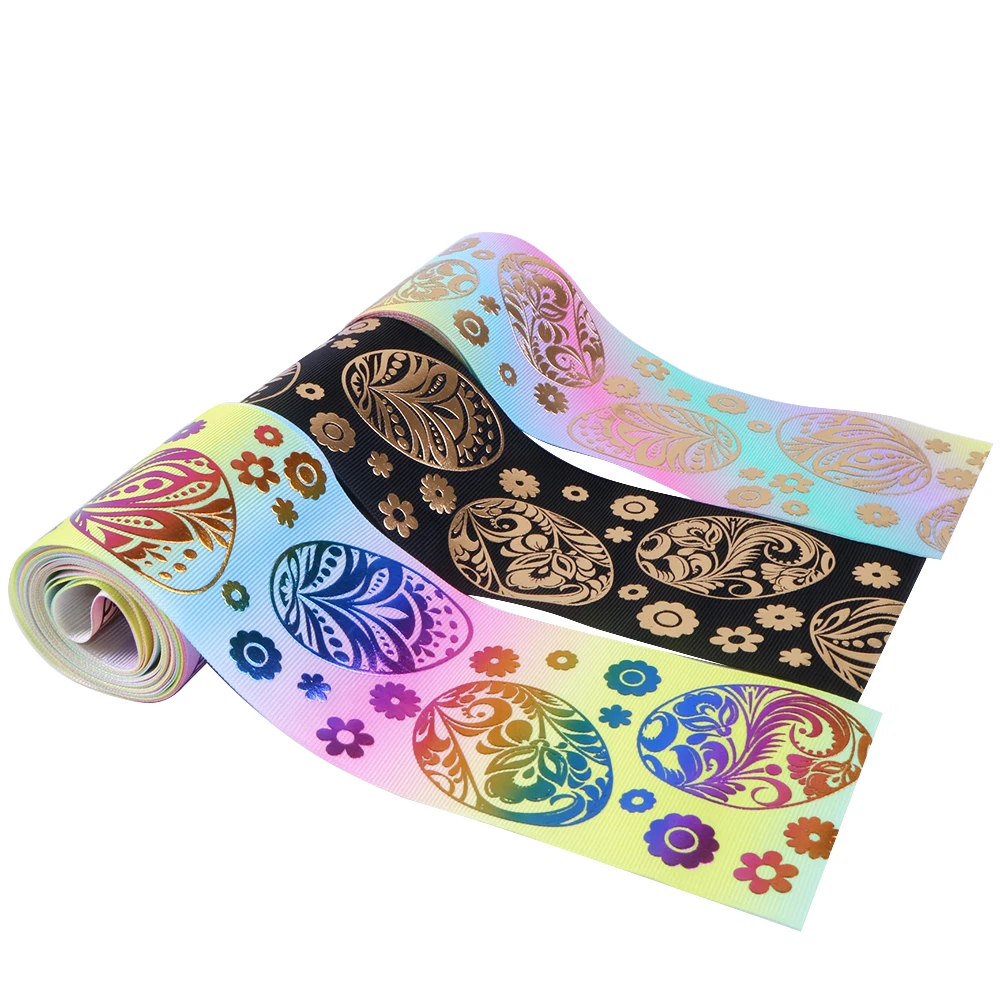 david angie 3'' 75mm Easter Egg Rabbit Gold Silver Foil Grosgrain Ribbon 5 Yards,DIY Handmade Materials,5Yc5157
david angie 3'' 75mm Easter Egg Rabbit Gold Silver Foil Grosgrain Ribbon 5 Yards,DIY Handmade Materials,5Yc5157