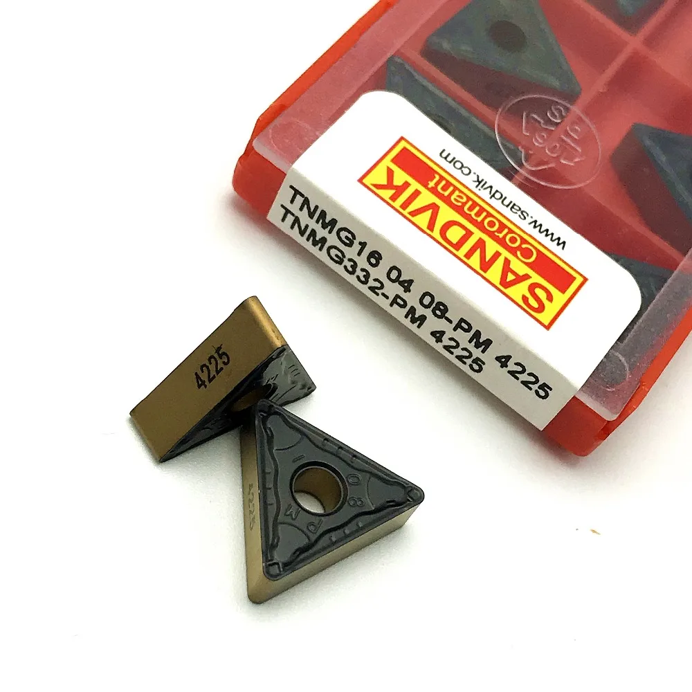 TNMG160408 PM 4225 TNMG332 External Turning Tools Tnmg 160408 Cermet Grade Carbide insert Lathe cutter Tool turning insert 
TNMG160408 PM 4225 TNMG332 External Turning Tools Tnmg 160408 Cermet Grade Carbide insert Lathe cutter Tool turning insert