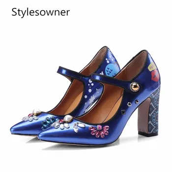 Stylesowner 2018 New arrival Fashion Rhinestone women Heels pumps Pointed toe Shallow Ankle Strap High heels womens shoes
Stylesowner 2018 New arrival Fashion Rhinestone women Heels pumps Pointed toe Shallow Ankle Strap High heels womens shoes