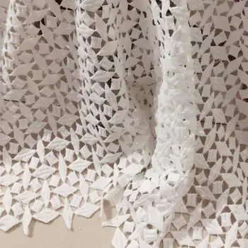 4Yards White Nigerian Lace Fabrics For Wedding Dress High Quality African Cord Lace Diamond Guipure Lace Sewing Material
4Yards White Nigerian Lace Fabrics For Wedding Dress High Quality African Cord Lace Diamond Guipure Lace Sewing Material