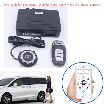 Universal Car remote engine start/ Stop one push button System +Keyless Entry system+mobile phone APP control system
Universal Car remote engine start/ Stop one push button System +Keyless Entry system+mobile phone APP control system