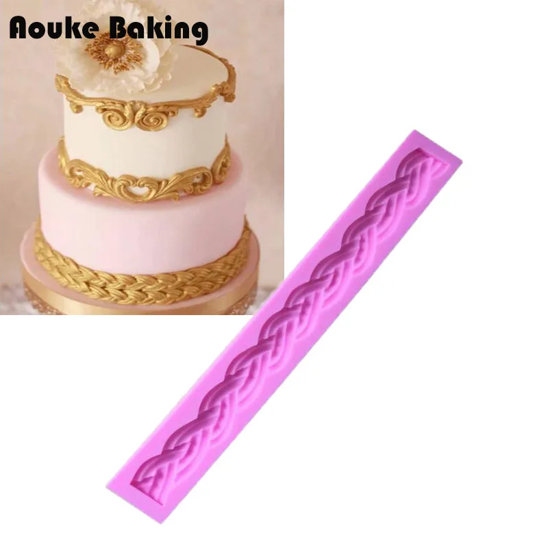 M058 Long bag Rope string 3D Silicone Mold Chocolate Fondant Cake Decorating mould
M058 Long bag Rope string 3D Silicone Mold Chocolate Fondant Cake Decorating mould