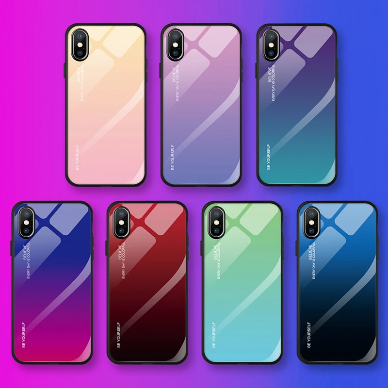 Rosefy Tempered Glass Case For Xiaomi Redmi Note 5 Gradient Color Blue Ray Aurora Skin Soft Back Cover For Redmi Note 6 Pro Mi8
Rosefy Tempered Glass Case For Xiaomi Redmi Note 5 Gradient Color Blue Ray Aurora Skin Soft Back Cover For Redmi Note 6 Pro Mi8