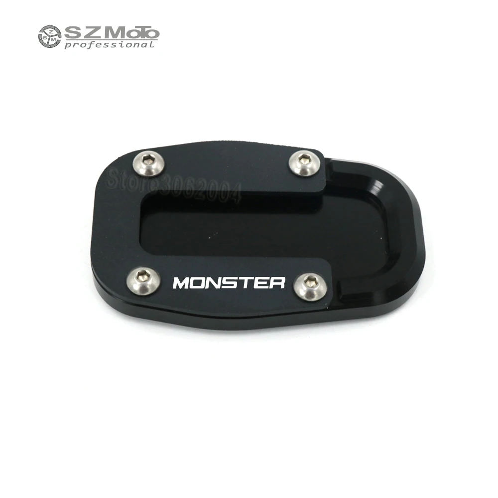 For Ducati MONSTER 696 796 797 821 1200/s 2015 2016 2017 Motorcycle Side Kickstand Stand Extension Support Plate pad Logo CNC
For Ducati MONSTER 696 796 797 821 1200/s 2015 2016 2017 Motorcycle Side Kickstand Stand Extension Support Plate pad Logo CNC