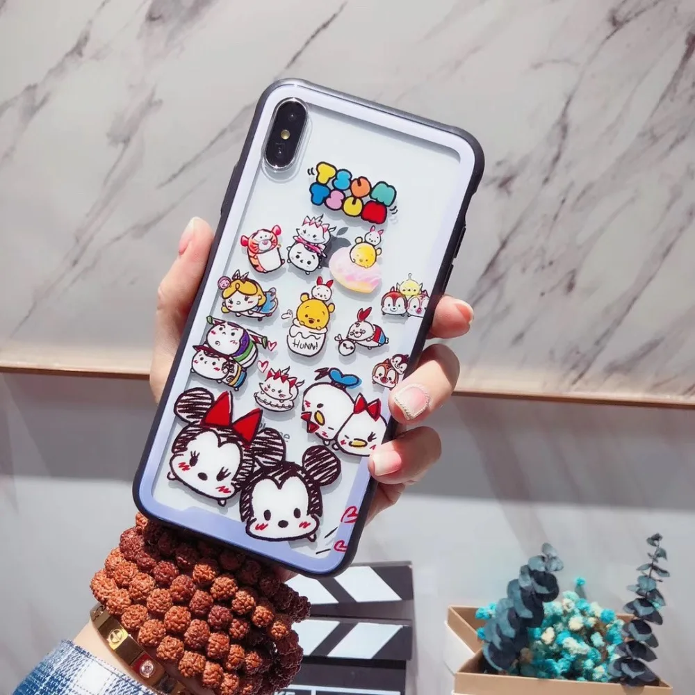 Disneys TsumTsum Mickey Minnie Winnie pooh Cartoon Phone Case For Iphone 78Plus X XR XS MAX Cases Transparent For Mobile Phone
Disneys TsumTsum Mickey Minnie Winnie pooh Cartoon Phone Case For Iphone 78Plus X XR XS MAX Cases Transparent For Mobile Phone