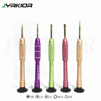 Jyrkior 5 in 1 Precision Screwdriver Set for iPhone Mobile Phone Laptop Opening Repair Tools Kit
Jyrkior 5 in 1 Precision Screwdriver Set for iPhone Mobile Phone Laptop Opening Repair Tools Kit