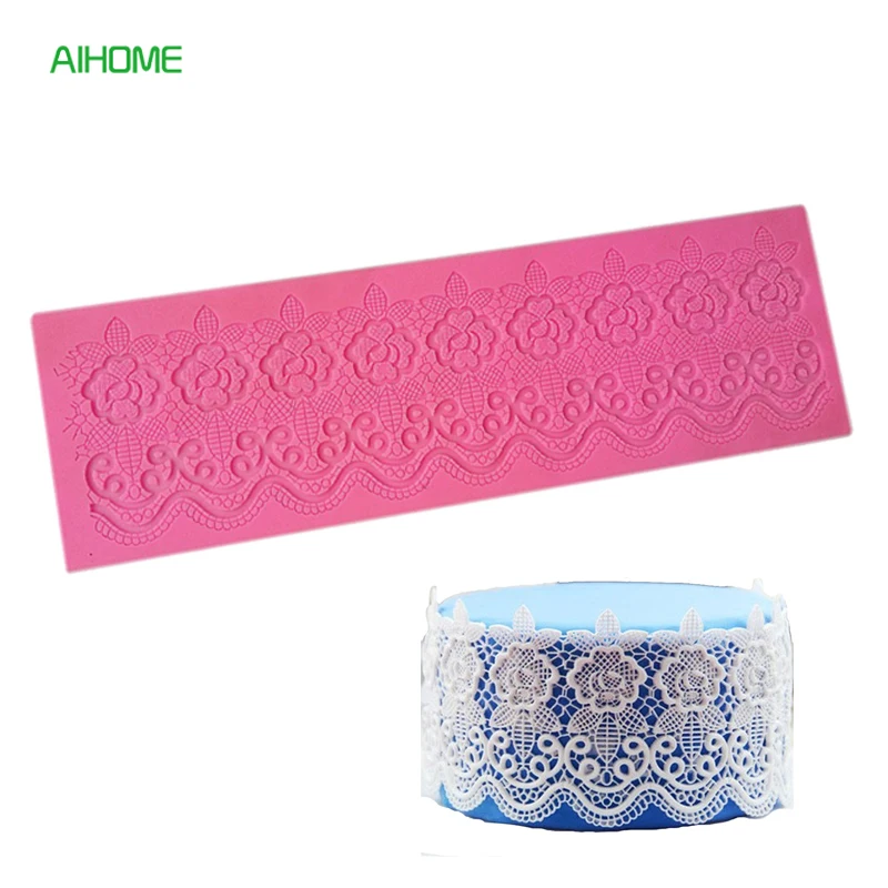 Rose Damask Silicone Lace Mat Soap Mold Fondant Cake Decorating Tools Wedding Flower Embossing Cake Tools Sugarcarft
Rose Damask Silicone Lace Mat Soap Mold Fondant Cake Decorating Tools Wedding Flower Embossing Cake Tools Sugarcarft