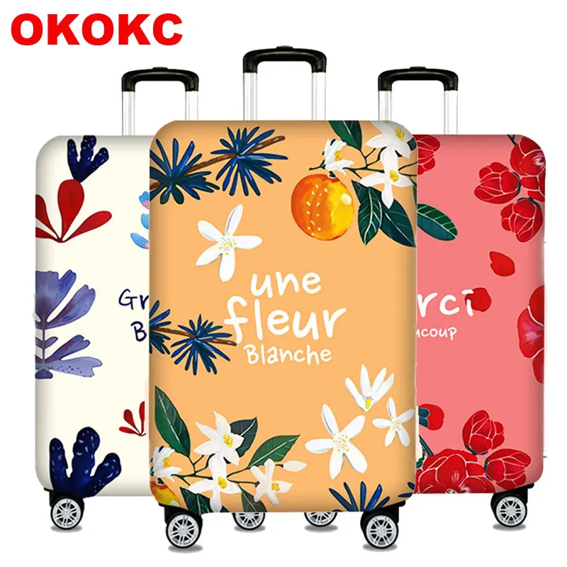 Camellia Elastic Luggage Protective Cover For 19-32 inch Trolley Suitcase Protect Dust Bag Case Travel Accessories
Camellia Elastic Luggage Protective Cover For 19-32 inch Trolley Suitcase Protect Dust Bag Case Travel Accessories