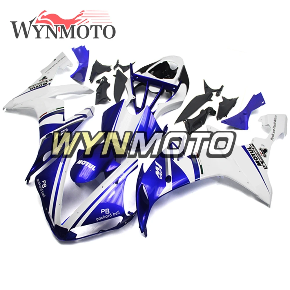 Complete Fairings Kit For Yamaha YZF1000 R1 Year 2004-2006 04 05 06 Injection ABS Plastics White Blue Fairings Bodywork Panels
Complete Fairings Kit For Yamaha YZF1000 R1 Year 2004-2006 04 05 06 Injection ABS Plastics White Blue Fairings Bodywork Panels