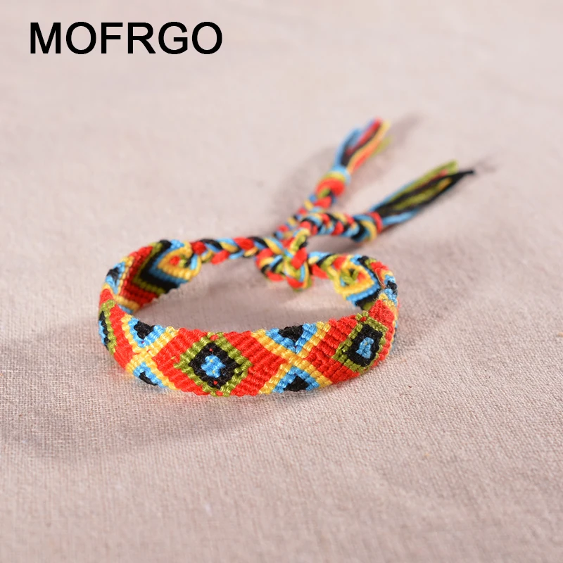 Handmade Woven Friendship Bracelet Bangle Vintage Ethnic Cotton Wrap Ethnic Charm Boho Handmade Bracelets for Men Women
Handmade Woven Friendship Bracelet Bangle Vintage Ethnic Cotton Wrap Ethnic Charm Boho Handmade Bracelets for Men Women