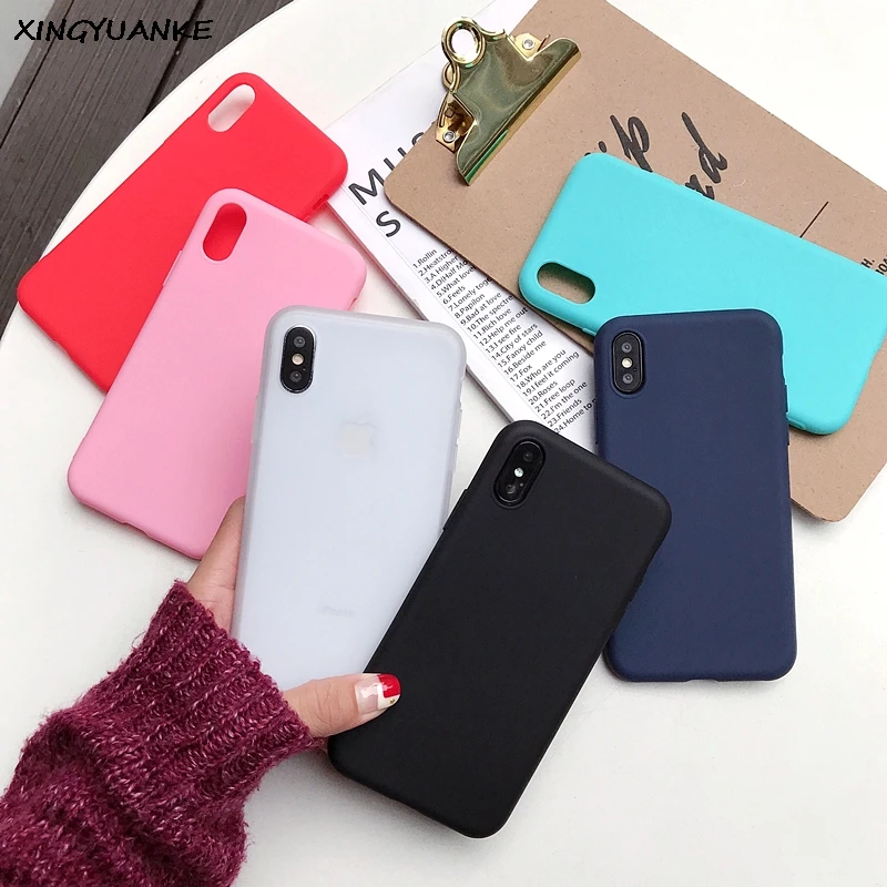 Simple Candy Color Phone Case For iPhone 7 8 6 6s Plus 5 5s SE Case For iPhone X XS MAX XR Soft Silicone Ultra Thin Back Cover
Simple Candy Color Phone Case For iPhone 7 8 6 6s Plus 5 5s SE Case For iPhone X XS MAX XR Soft Silicone Ultra Thin Back Cover