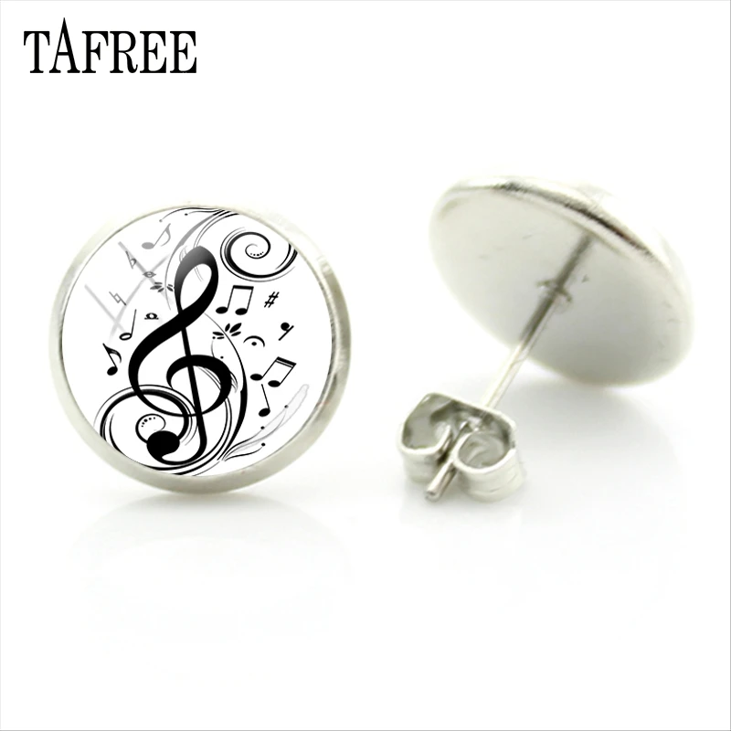 JOINBEAUTY New Arrival Music Notes Stud Earrings Handmade Glass Dome Round Jewelry Treble clef and Notes Earring Jewelry MT03
JOINBEAUTY New Arrival Music Notes Stud Earrings Handmade Glass Dome Round Jewelry Treble clef and Notes Earring Jewelry MT03