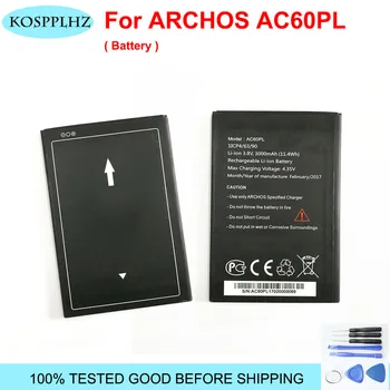 KOSPPLHZ Good quality 3000MAH tested well For ARCHOS 60 platinum AC60PL Mobile Phone Battery Batteries
KOSPPLHZ Good quality 3000MAH tested well For ARCHOS 60 platinum AC60PL Mobile Phone Battery Batteries